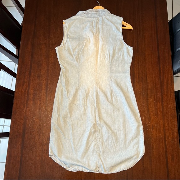 Faded denim dress- size medium - Picture 3 of 4